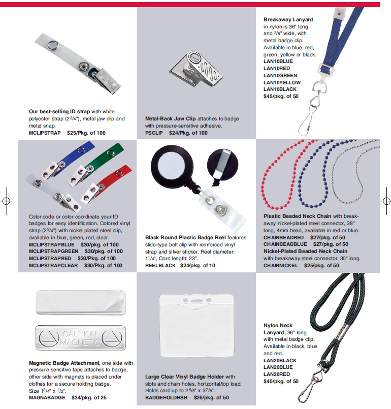 badge accessories